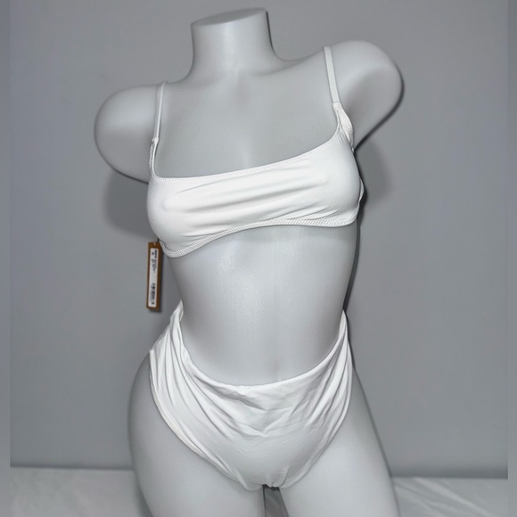 Skims Micro Scoop Mid Waist Bikini Set NWT - Picture 1 of 5